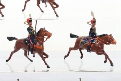 Britains set 39, Royal Horse Artilley Gun team in full dress, second version 1920, - 4