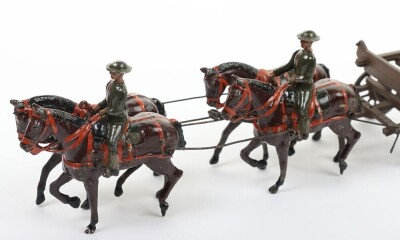 Britains very rare set 1254 Royal Engineers Pontoon Section in steel helmets, 1939, - 10
