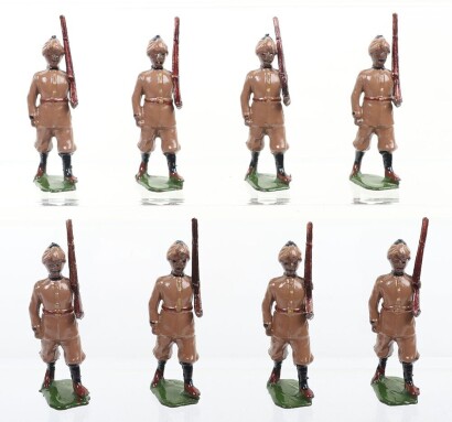 Britains set 1621, 12th Frontier Force Regiment, 3rd Battalion Sikhs, 1938-41,
