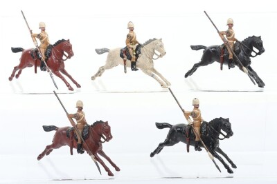 Britains set 94, 21st Lancers in Omdurman foreign service dress, second version 1903,