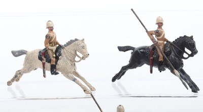 Britains set 94, 21st Lancers in Omdurman foreign service dress, second version 1903, - 3