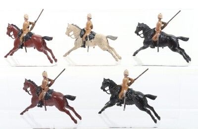 Britains set 94, 21st Lancers in Omdurman foreign service dress, second version 1903, - 4