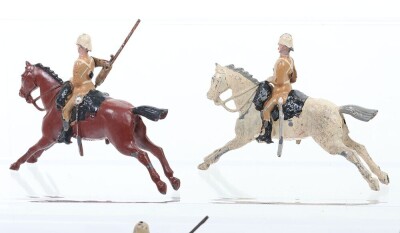 Britains set 94, 21st Lancers in Omdurman foreign service dress, second version 1903, - 5