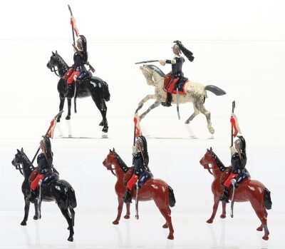 Britains rare boxed set 140, French Dragons, first version 1905, - 5