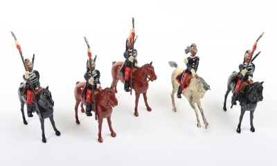 Britains rare boxed set 140, French Dragons, first version 1905, - 6