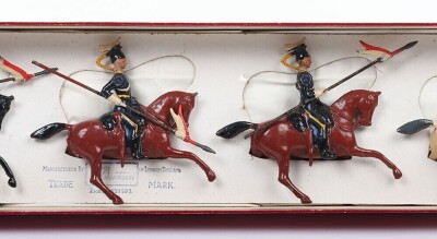 Britains boxed set 100, 21st Empress of India&rsquo;s Lancers review order, third version 1930s, - 4