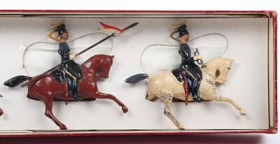 Britains boxed set 100, 21st Empress of India&rsquo;s Lancers review order, third version 1930s, - 5
