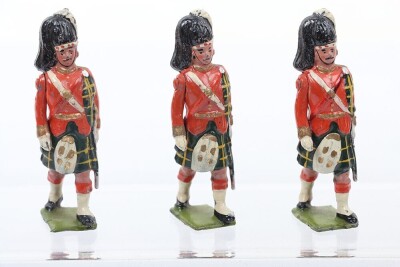 Britains set 437, Officers of the Gordon Highlanders, 1936, - 2