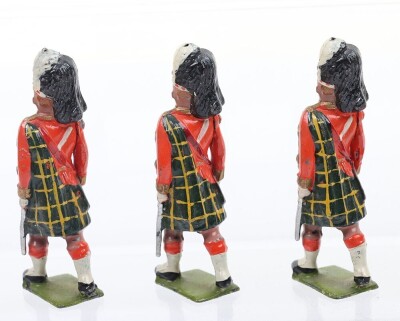 Britains set 437, Officers of the Gordon Highlanders, 1936, - 5