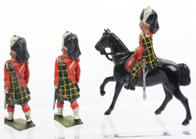 Britains set 437, Officers of the Gordon Highlanders, 1936, - 6