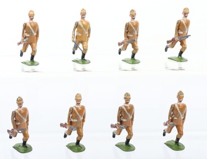 Britains set 96, York and Lancaster Regiment in Active Service &lsquo;Omdurman&rsquo; uniform, first version 1899,