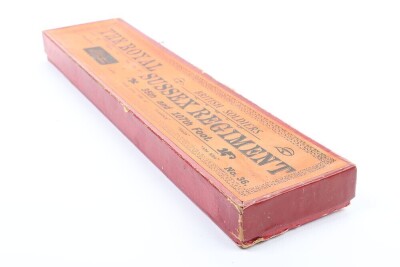 Britains boxed set 36, The Royal Sussex Regiment 35th & 107th foot, first version 1900, - 5