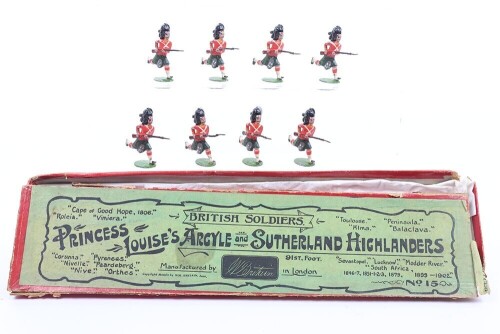 Britains boxed set 15, Princess Louise&rsquo;s Argyle and Sutherland Highlanders, second version 1904,