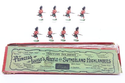 Britains boxed set 15, Princess Louise&rsquo;s Argyle and Sutherland Highlanders, second version 1904,