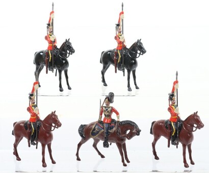 Britains set 33, 16th Queen&rsquo;s Lancers, second version 1910,