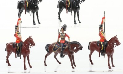 Britains set 33, 16th Queen&rsquo;s Lancers, second version 1910, - 3