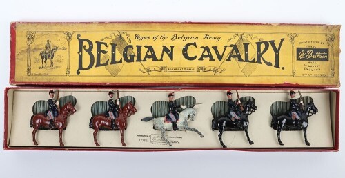 Britains boxed set 190, Belgian Cavalry, 1930,