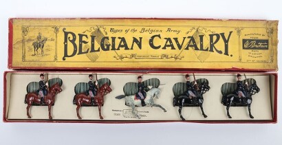 Britains boxed set 190, Belgian Cavalry, 1930,