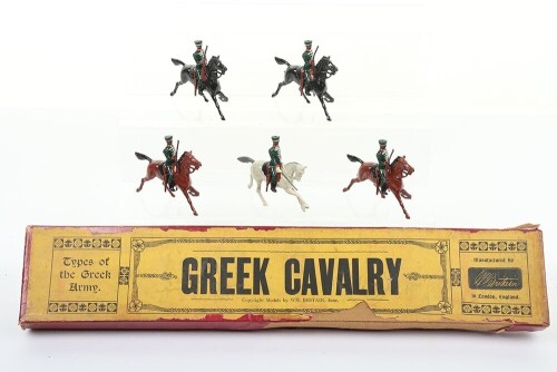 Britains boxed set 170, Greek Cavalry, first version 1913,