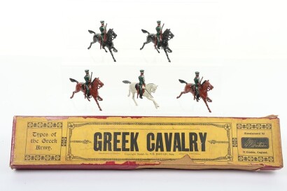 Britains boxed set 170, Greek Cavalry, first version 1913,