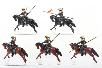 Britains boxed set 136, Russian Cavalry Cossacks, second version 1930, - 3