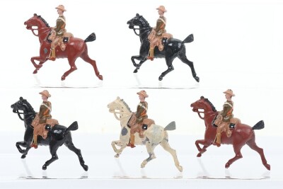Britains set 105, Imperial Yeomanry, first version 1901-10, - 2
