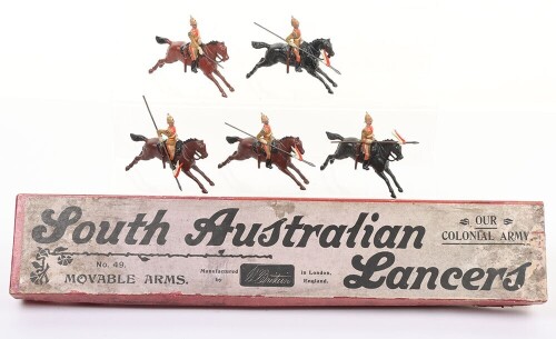 Britains boxed set 49, South Australian Lancers, third version 1910,