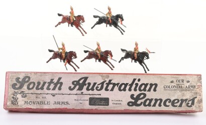 Britains boxed set 49, South Australian Lancers, third version 1910,