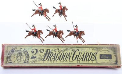 Britains boxed set 44, 2nd Dragoon Guards with Trumpeter, second version 1901-10,