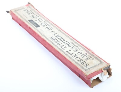 Britains boxed set 46 &lsquo;Sons of the Empire&rsquo; 10th Duke of Cambridge&rsquo;s Own Bengal Lancers, 1896 unmarked first version, - 4