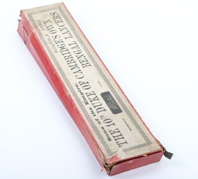 Britains boxed set 46 &lsquo;Sons of the Empire&rsquo; 10th Duke of Cambridge&rsquo;s Own Bengal Lancers, 1896 unmarked first version, - 5