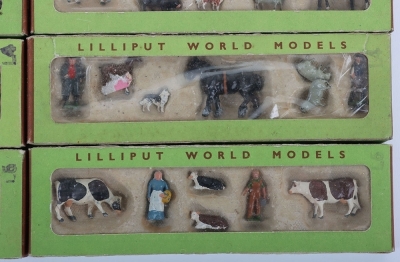 Seven Britains Lilliput World Models Boxed Farm figures & Animal Sets - 3