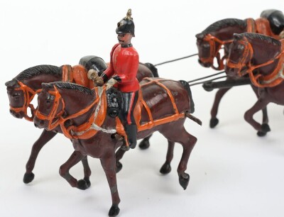 Britains set 203, Royal Engineers Pontoon Section with Pontoon Wagon FIRST VERSION - 3