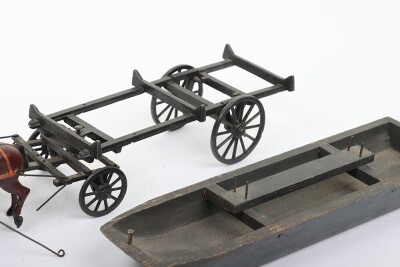 Britains set 203, Royal Engineers Pontoon Section with Pontoon Wagon FIRST VERSION - 5