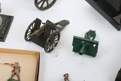 Marklin, Britains and other makes guns, vehicles and figures, - 3