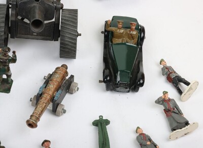 Marklin, Britains and other makes guns, vehicles and figures, - 7