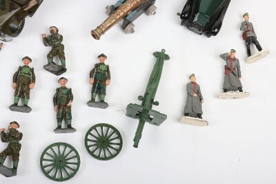 Marklin, Britains and other makes guns, vehicles and figures, - 9