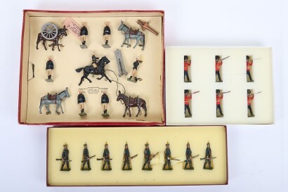 Britains boxed set 28 Royal Artillery Mountain gun, post-war,