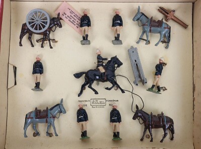 Britains boxed set 28 Royal Artillery Mountain gun, post-war, - 2