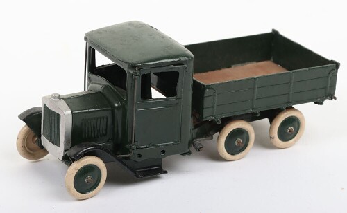 From 'The Britains Archive' set 1335 olive green six-wheel Army Lorry, 1934,