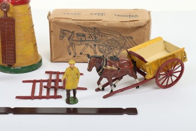 Charbens boxed Windmill and Hay cart, pre-war, - 5