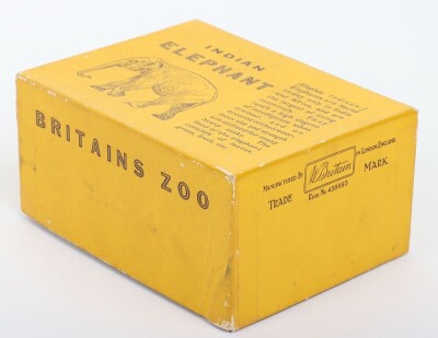 Britains boxed 901 Indian Elephant, 1950s, - 7