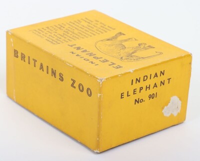 Britains boxed 901 Indian Elephant, 1950s, - 8