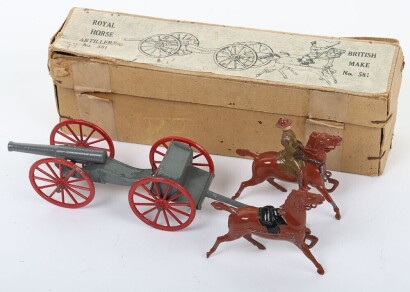 Boxed Reka/Crescent Toys 581 Royal Horse Artillery, circa 1930,