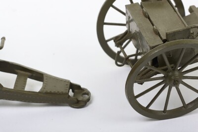 Britains set 2077, Royal Horse Artillery Gun Team at the walk, 1953-59, - 7