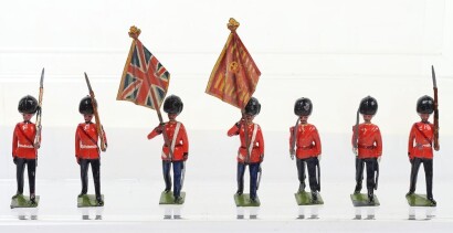 Britains set 460, Colour Party of the Grenadier Guards, 1934,