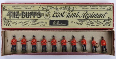 Britains set 16, East Kent Regiment &lsquo;The Buffs&rsquo;, 1900,
