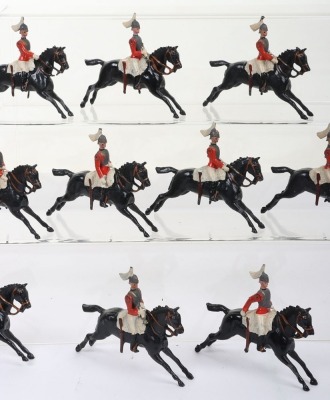 Britains set 43, 2nd Life Guards, - 4