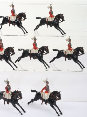 Britains set 43, 2nd Life Guards, - 5