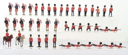 Britains from set 130 Scots Guards, various versions,